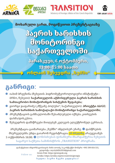 ჰაერის ხარისხის მონიტორინგი საქართველოში