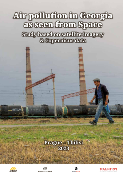 Air pollution in Georgia as seen from Space